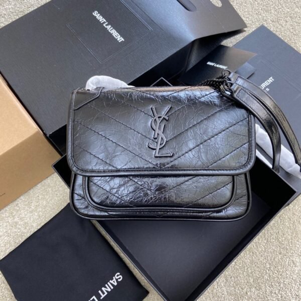 YSL Niki (black chain)